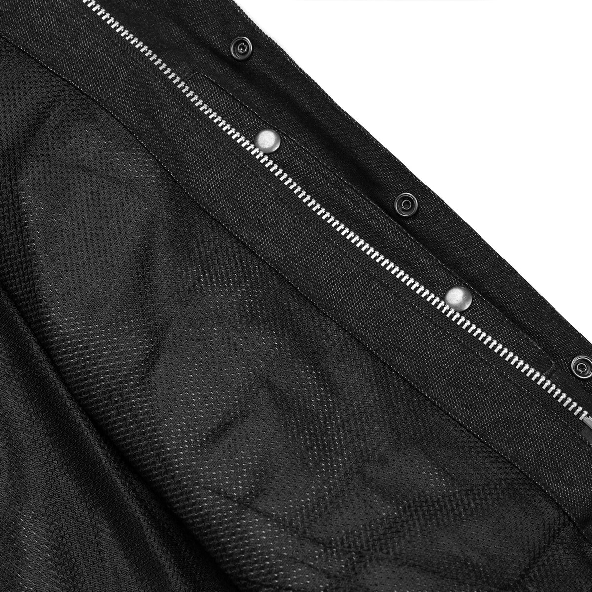 BSM1105 Men's Rough Rub-Off Raw Finish Denim Jacket