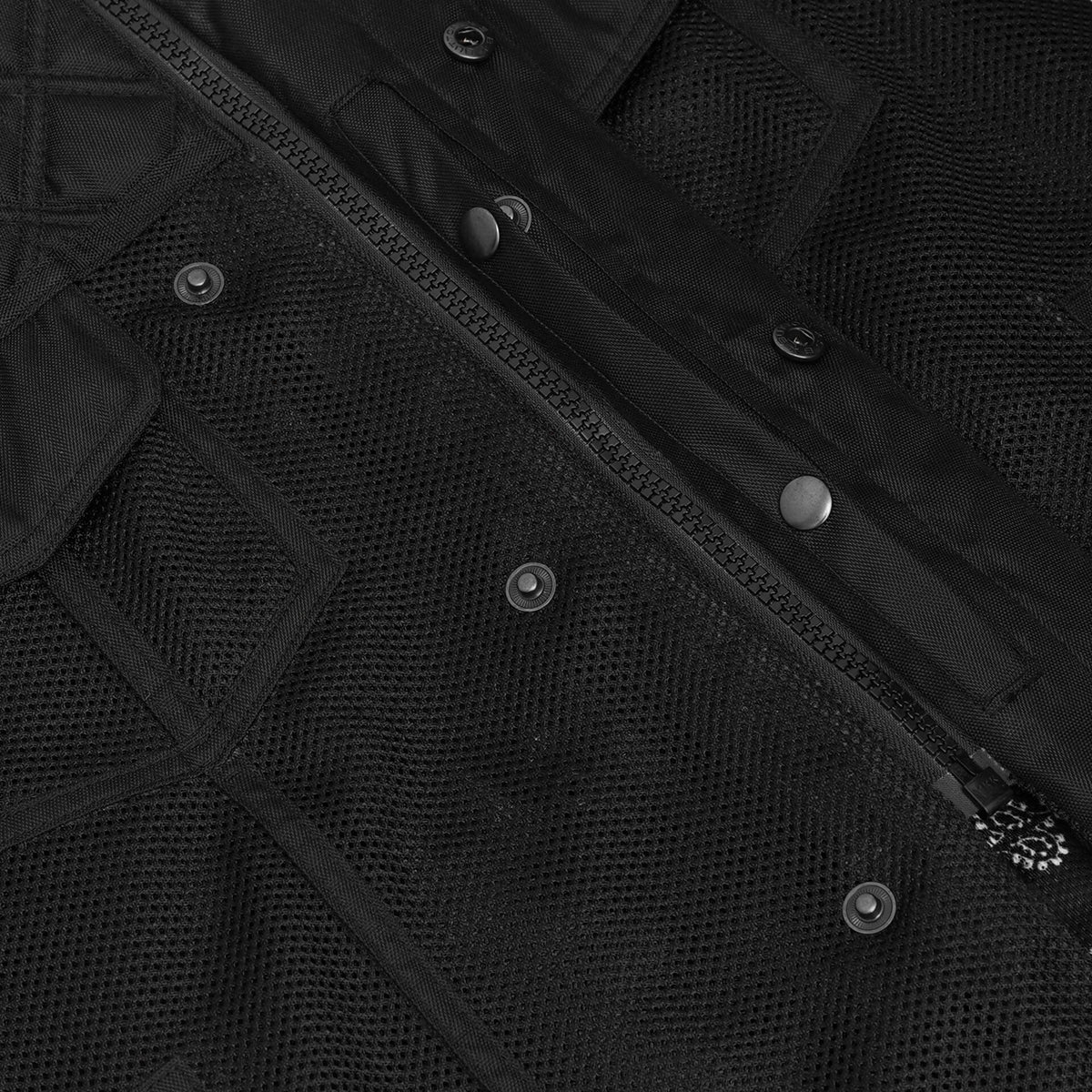 BSM4653 Vapor Shield Men’s Textile Motorcycle Vest