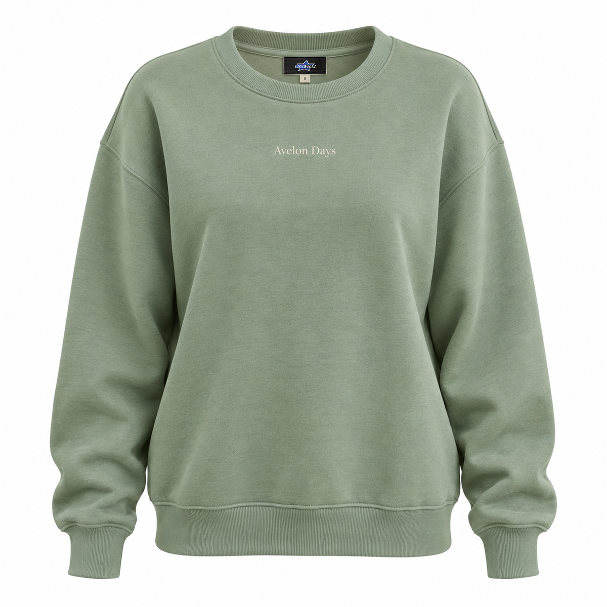 Custom Manufactured Athleisure Performance Lifestyle Pullover - Forest Green & Grey