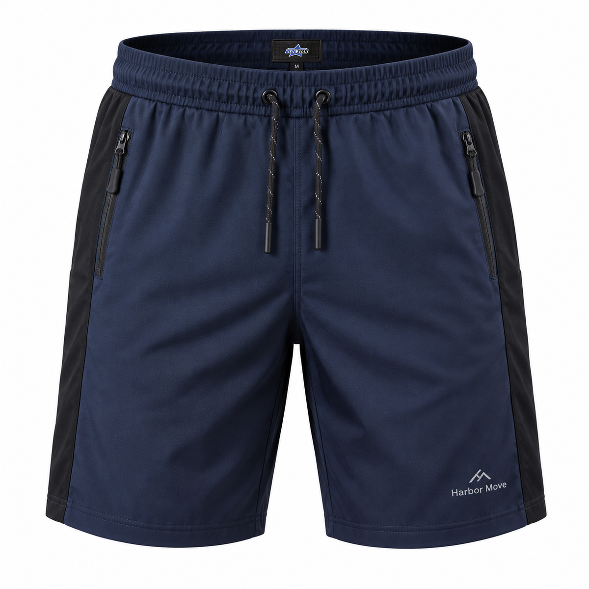 Custom Manufactured Athleisure Performance Lifestyle Pullover - Navy