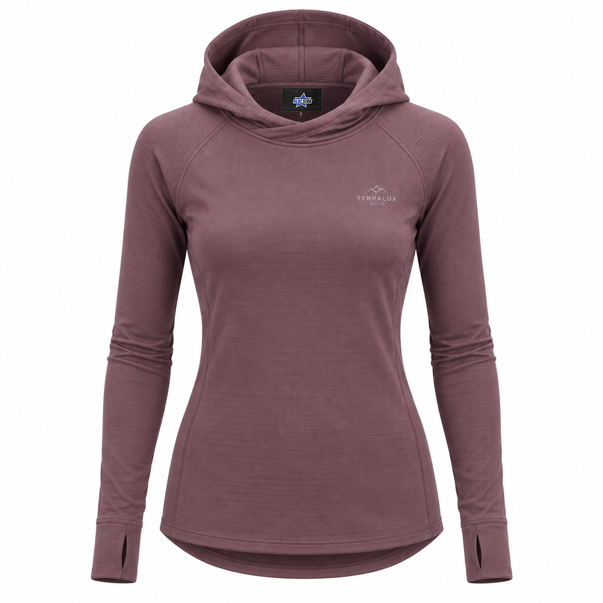 Custom Manufactured Cold-Weather Thermal Base Layer Undershirt - Maroon & Red