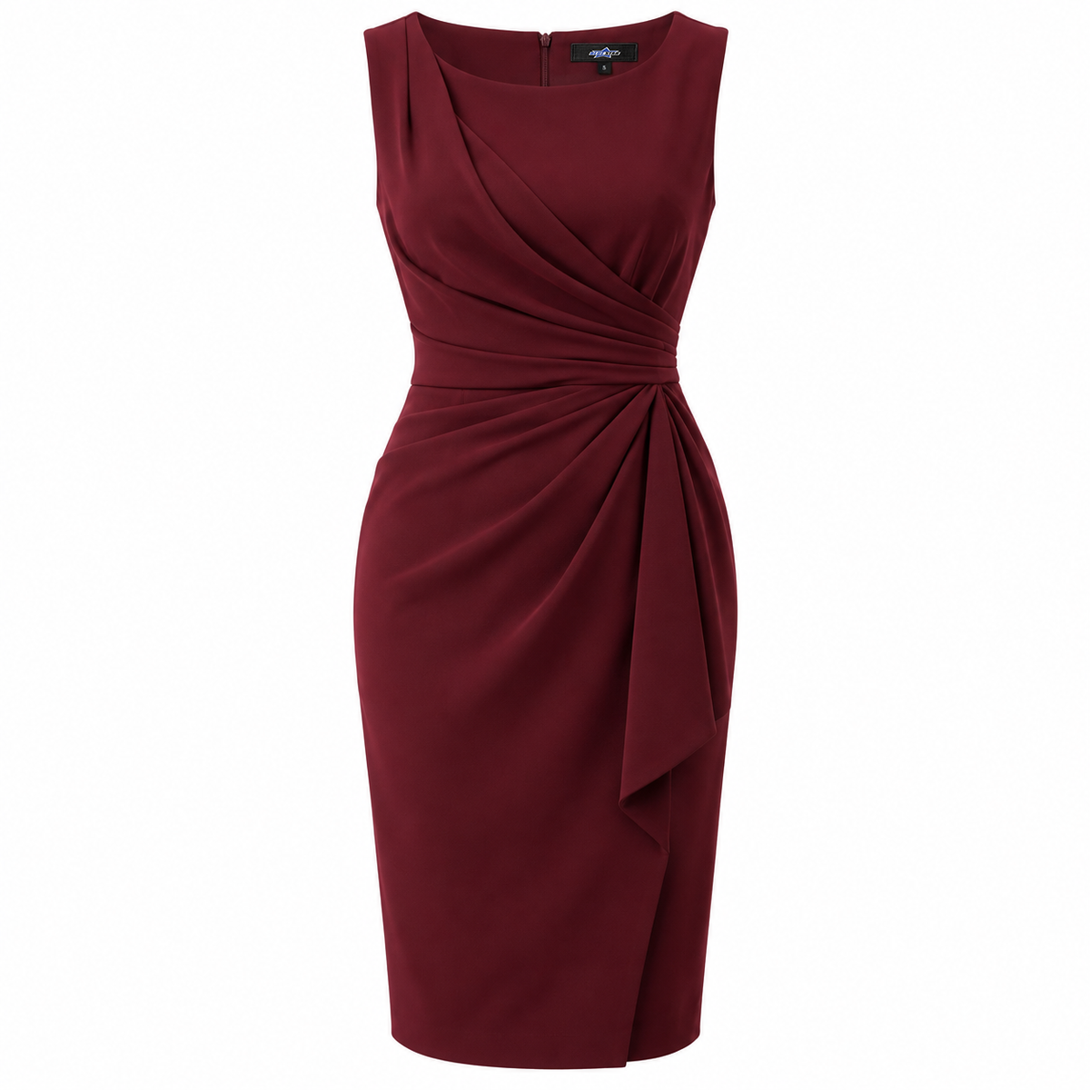 Custom Manufactured Formal Evening & Occasion Wear Coat - Maroon & Crimson