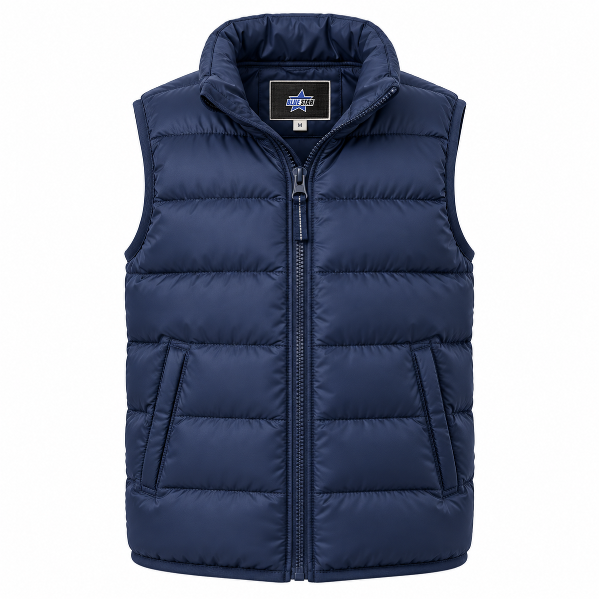 Custom Manufactured Youth Trendwear Street Jacket - Navy & Royal Blue