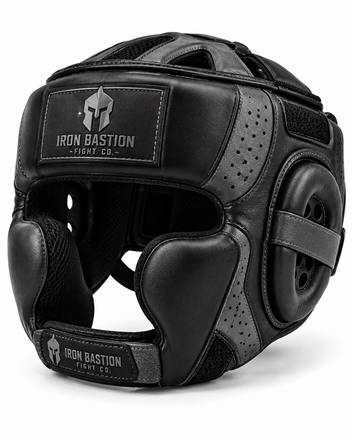 Custom Manufactured Full-Protection Combat Sparring Armor - Charcoal & Black