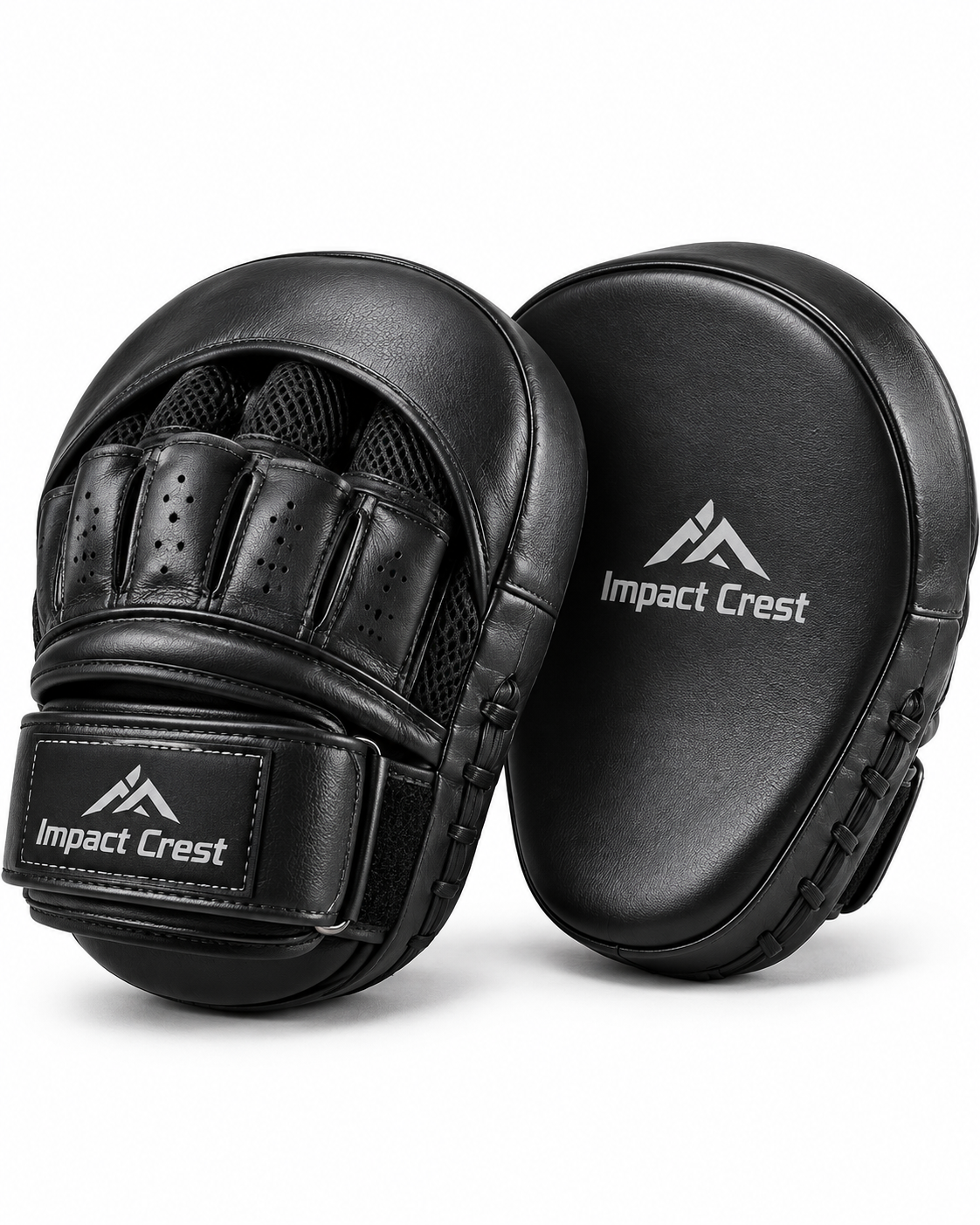 Custom Manufactured Pro Striking Gloves & MMA Sparring Mitts - Grey & Charcoal