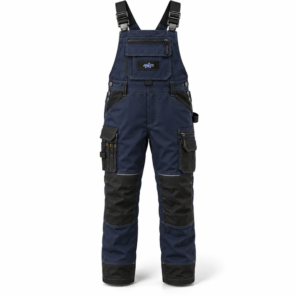 Custom Manufactured Heavy-Duty Cut-Resistant Workwear Protective Gear - Navy & Light Grey