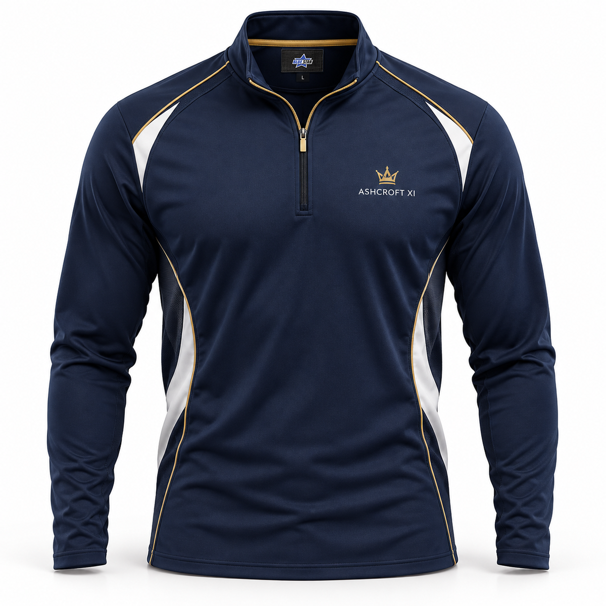 Custom Manufactured Sublimated Cricket Team Playing Kit - Navy & Charcoal