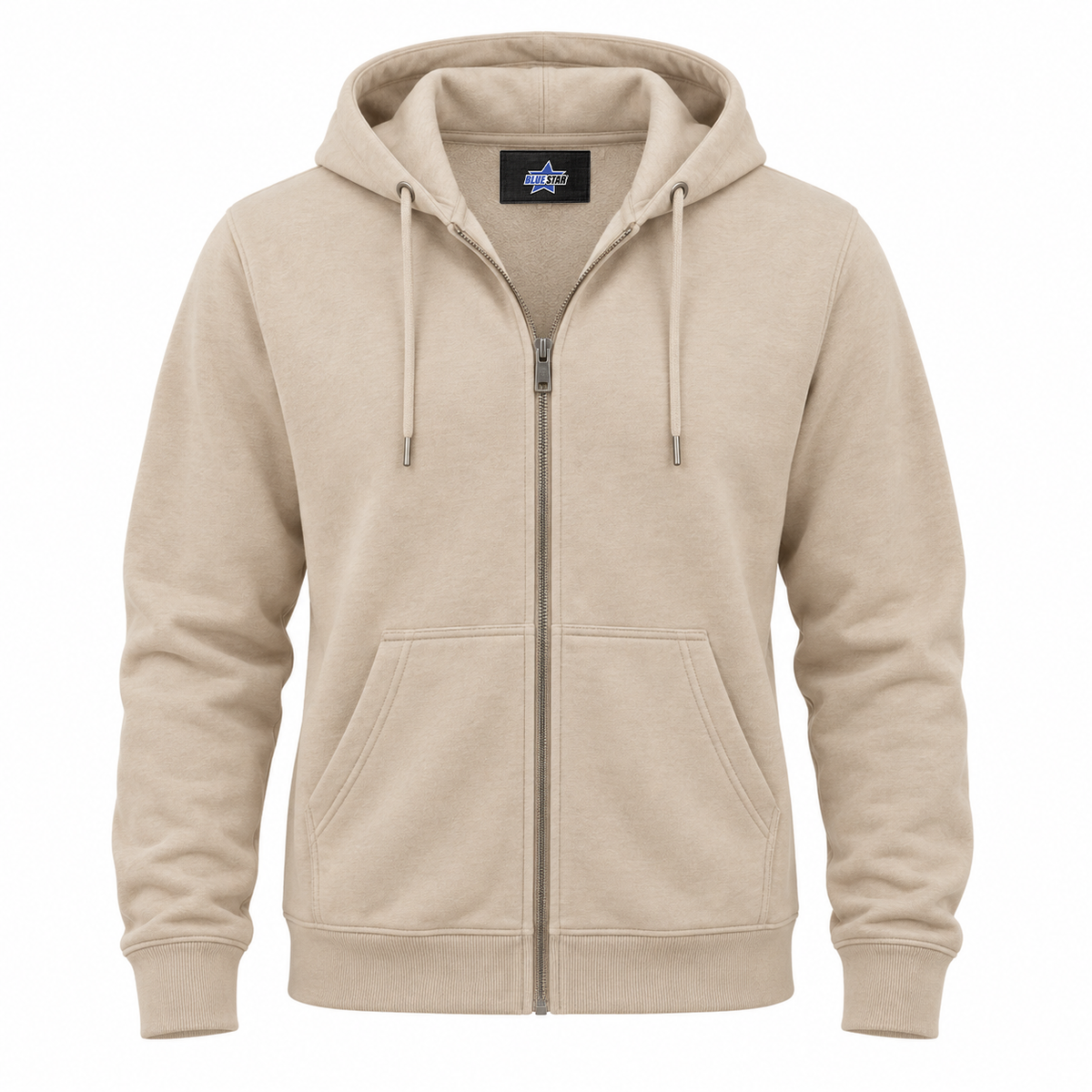 Custom Manufactured Casual Washed Cotton Utility Shirt - Tan