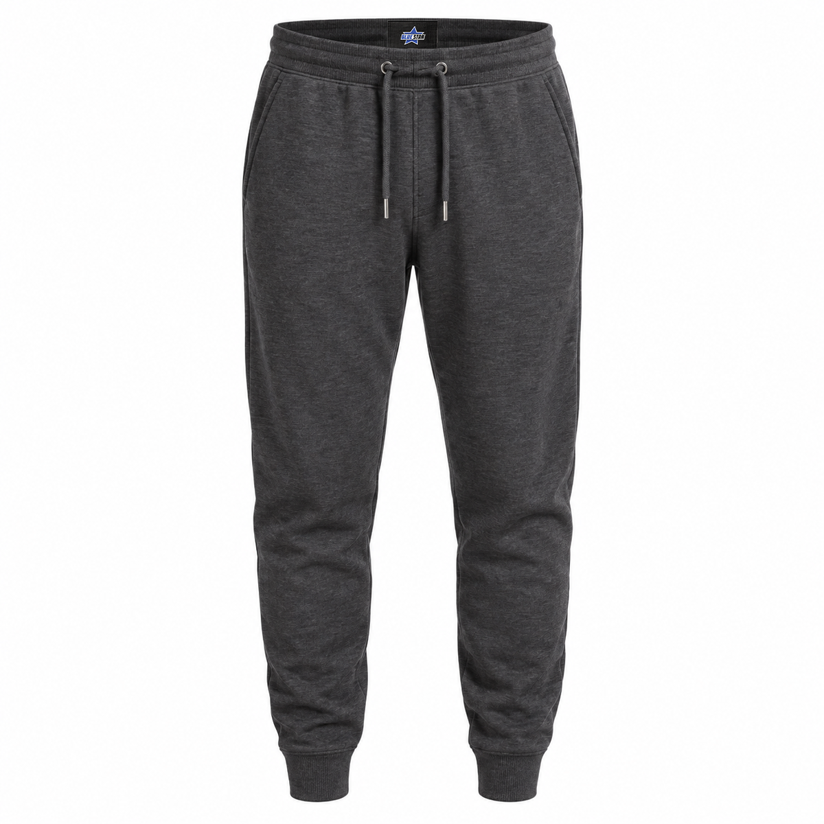 Custom Manufactured Premium Textured Ribbed Knit Textile Top - Charcoal & Grey