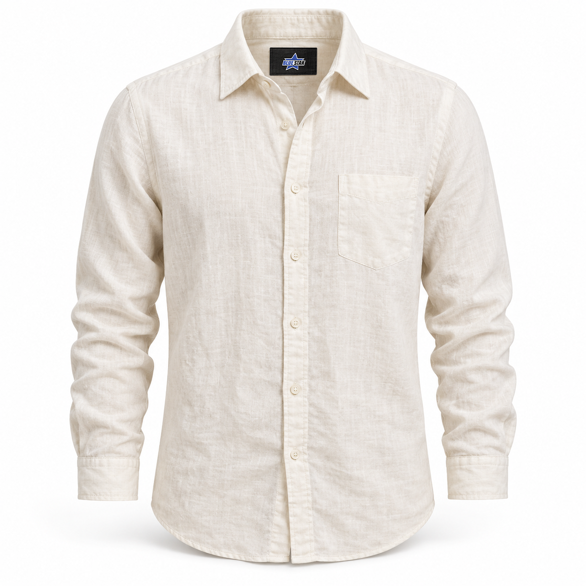 Custom Manufactured Ultra-Lightweight Breathable Textile Shirt - Grey & White