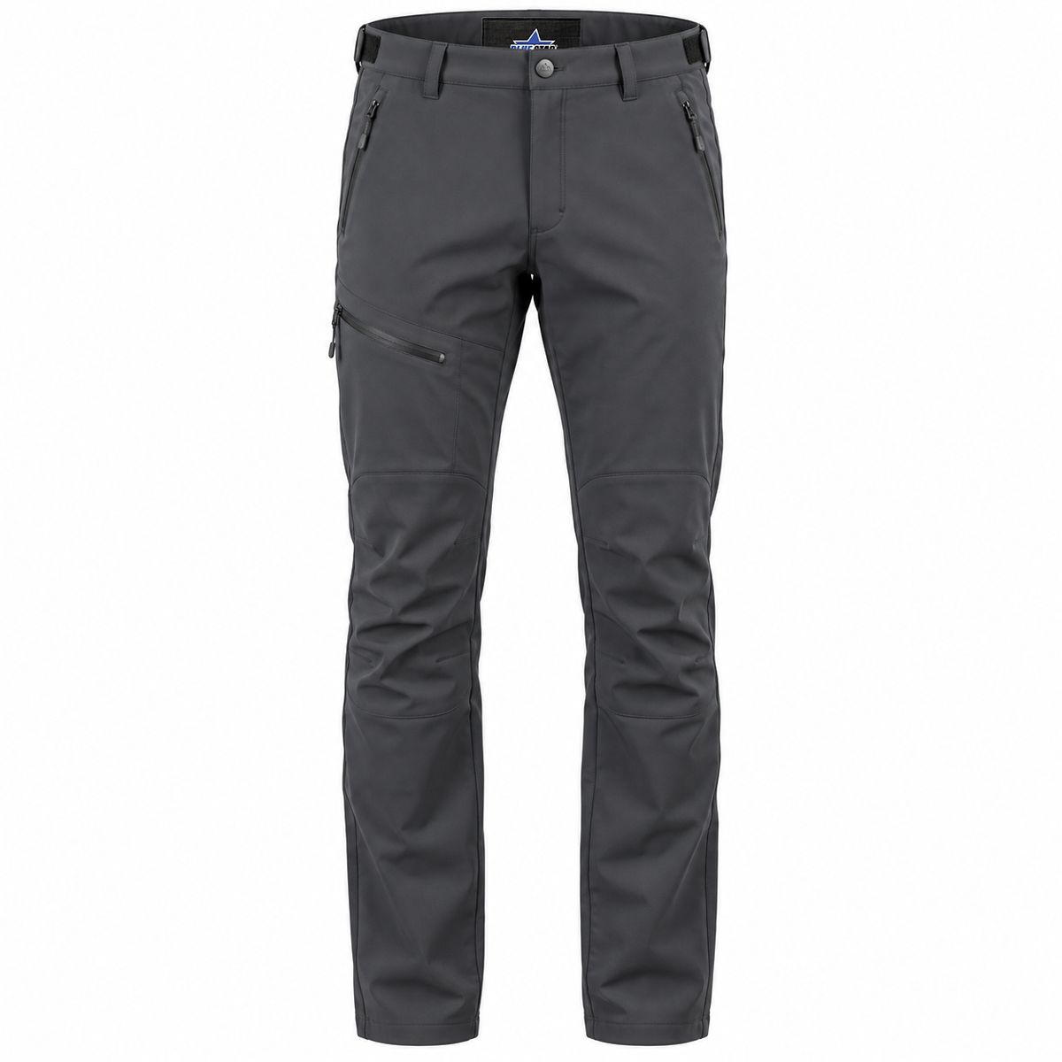 Custom Manufactured Technical Breathable Weather-Resistant Softshell - Charcoal & Grey