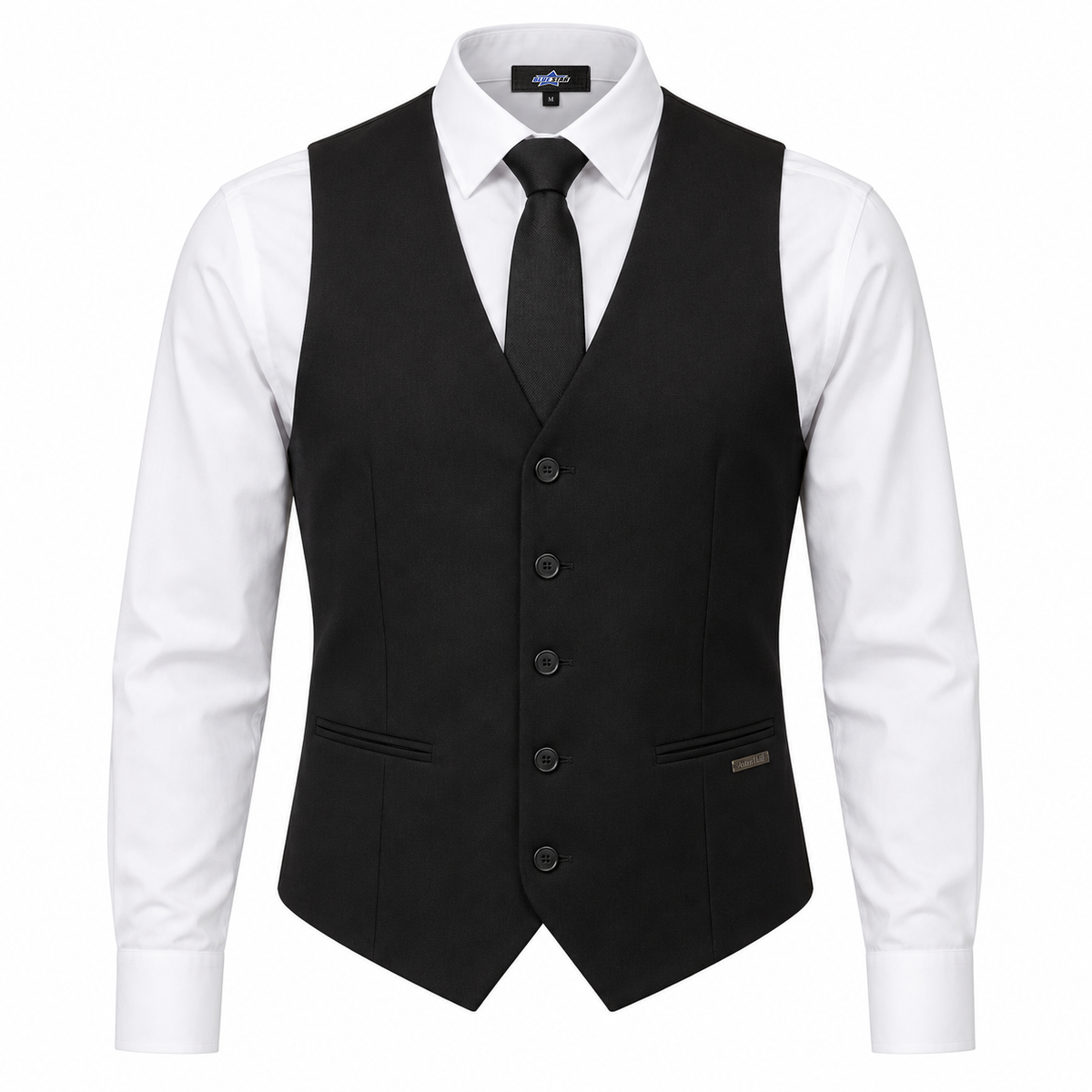 Custom Manufactured Front-Desk Hospitality Concierge Service Uniform - Black & White