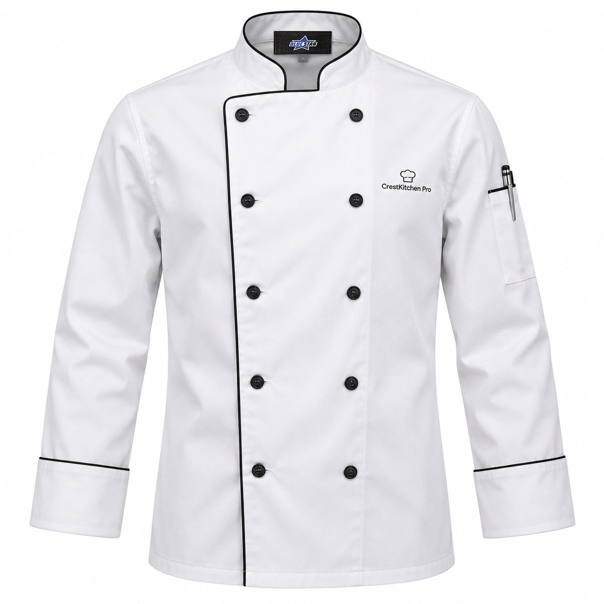 Custom Manufactured Front-Desk Hospitality Concierge Service Uniform - Grey & White