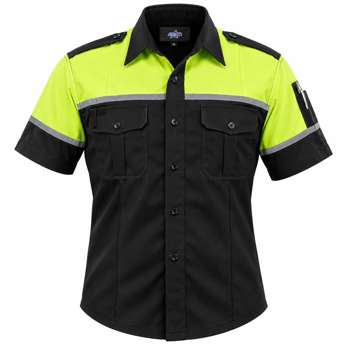 Custom Manufactured Tactical Law Enforcement Duty Shirt & BDU - Black & Green