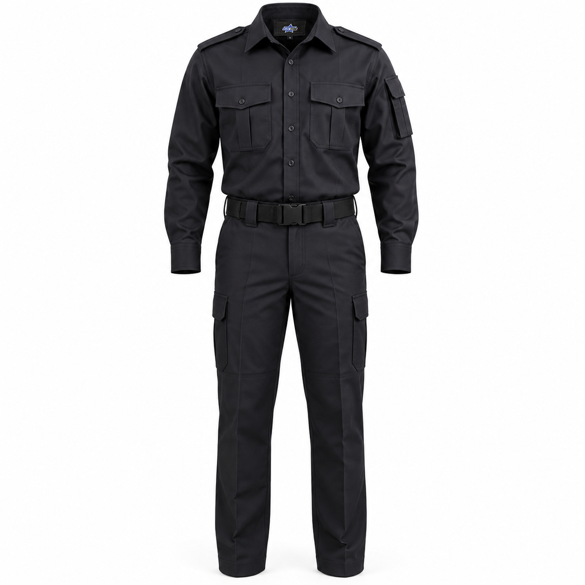 Custom Manufactured Municipal Public Service Duty Uniform - Light Grey & Grey