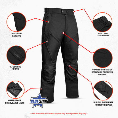 BSM4697 STRYDR Men’s Textile Motorcycle Pants