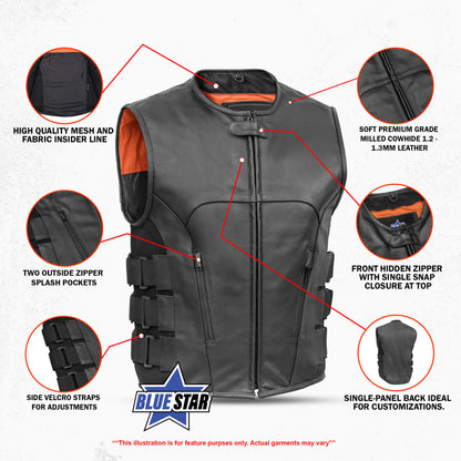 BSM1505 Men's Updated SWAT Team Style Vest