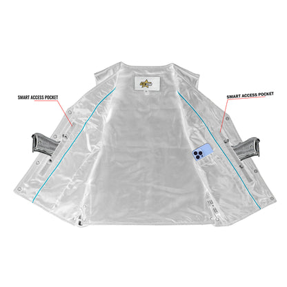 BSM2503 Women's Single Back Panel Concealed Carry Vest