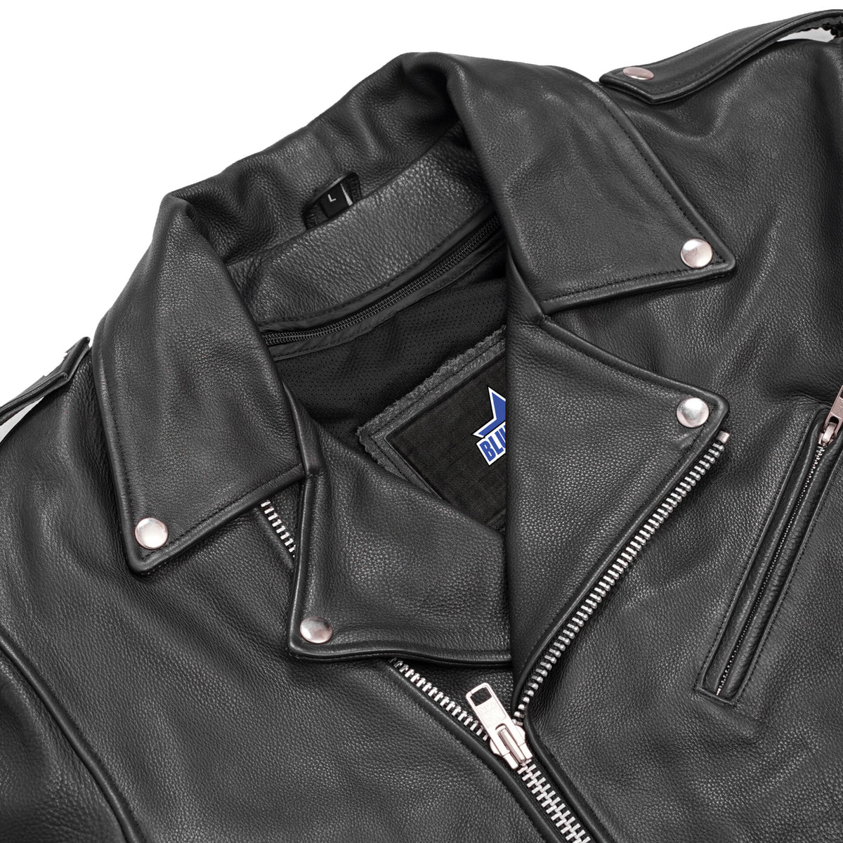 BSM1101 Men's Premium Classic Plain Side Police Style Jacket