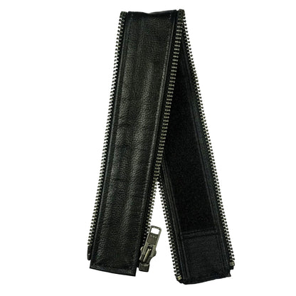 Men's Black Universal Vest Expander Panel with Gun Metal Zip # 10