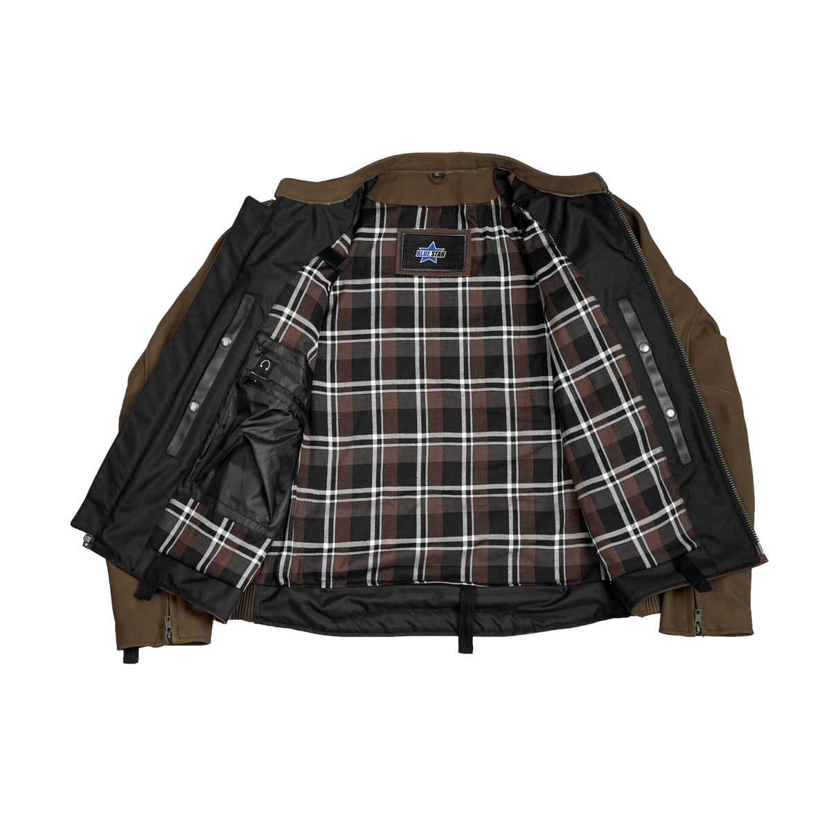 BSM4673 Rancher’s Edge - Men’s Leather Motorcycle Jacket