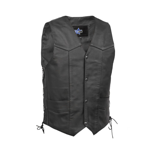 BSM1513 Traditional Single Back Panel Concealed Carry Vest