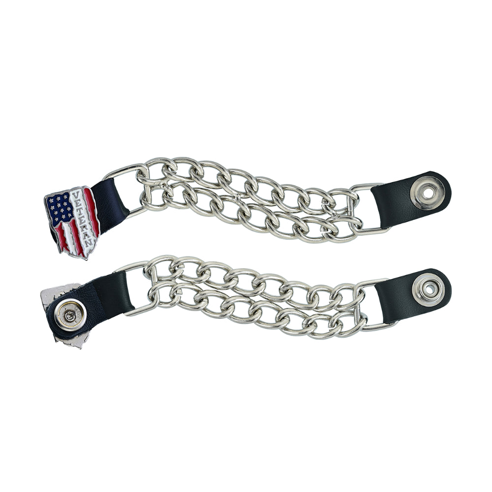 PKV169 Vest Extender - American Flag Veteran