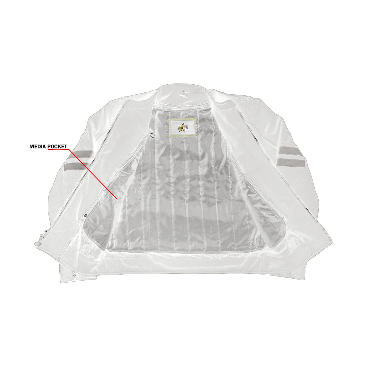 BSM1100 All Season Reflective Men's Textile Jacket