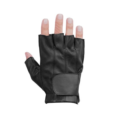 BSM3335 Men's Tough Deer Skin Fingerless Glove