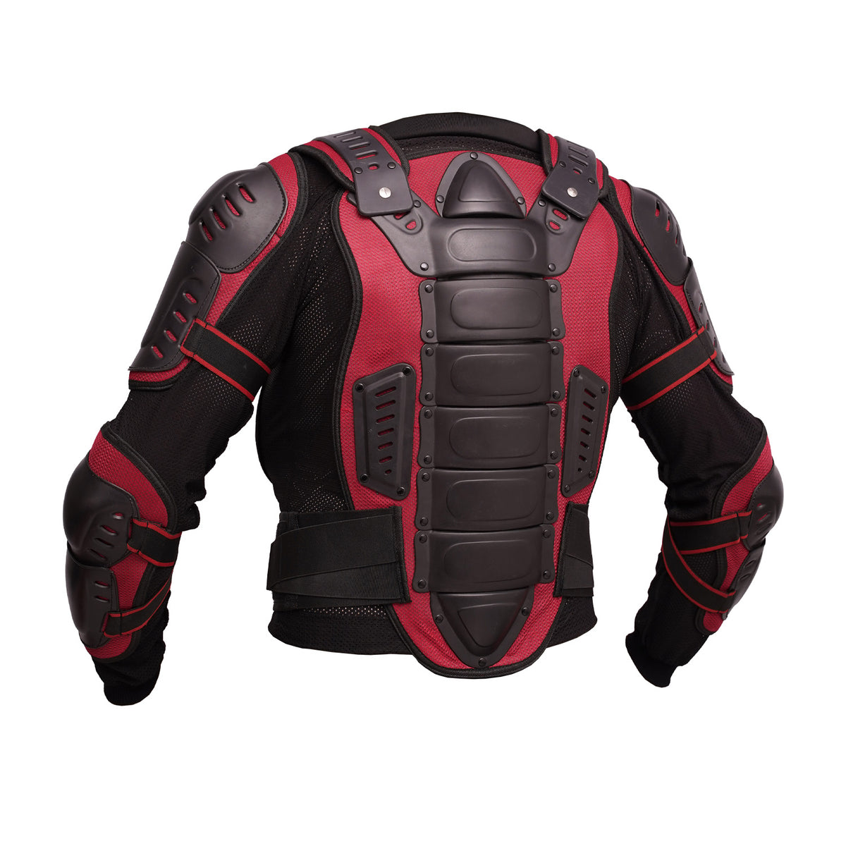BSM5025 Motorcycle Full Body Armor - CE-2 Level - Red
