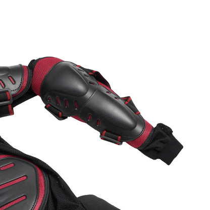 BSM5025 Motorcycle Full Body Armor - CE-2 Level - Red