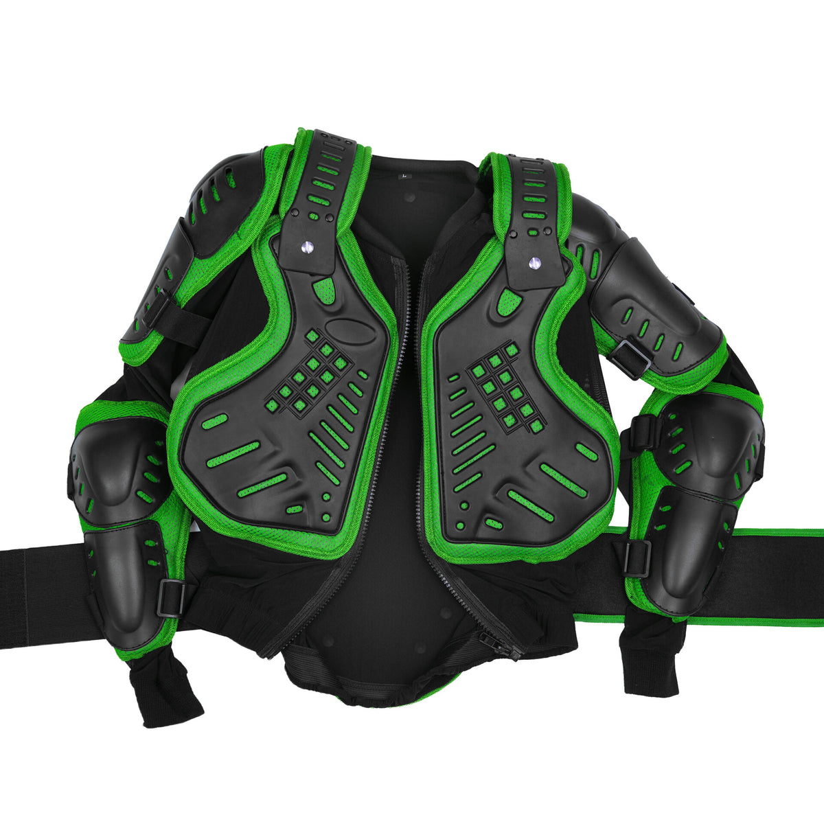 BSM5026 Motorcycle Full Body Armor - CE-2 Level - Green
