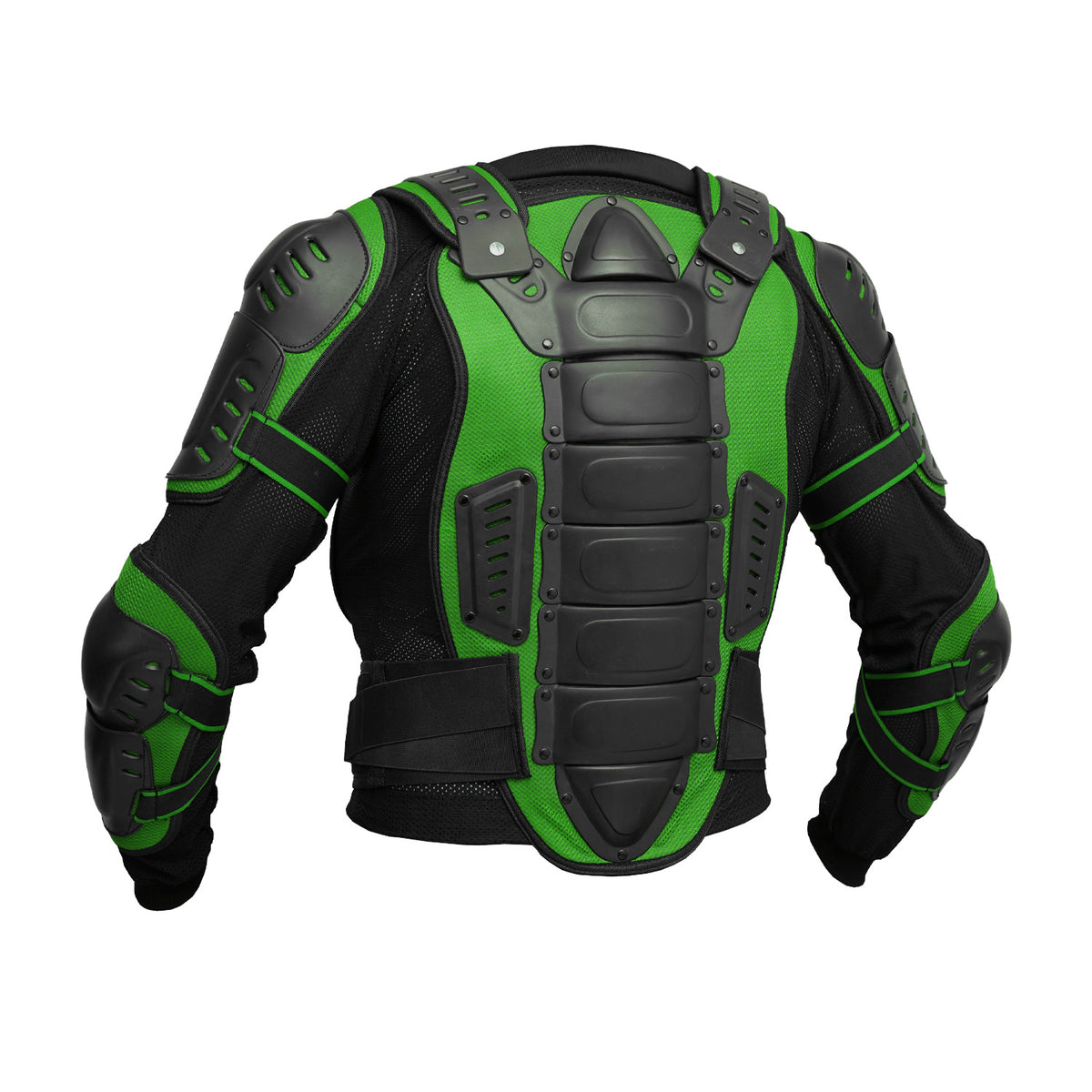 BSM5026 Motorcycle Full Body Armor - CE-2 Level - Green