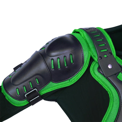BSM5026 Motorcycle Full Body Armor - CE-2 Level - Green