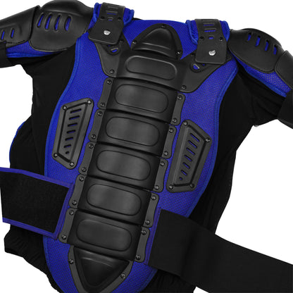 BSM5027 Motorcycle Full Body Armor - CE-2 Level - Blue