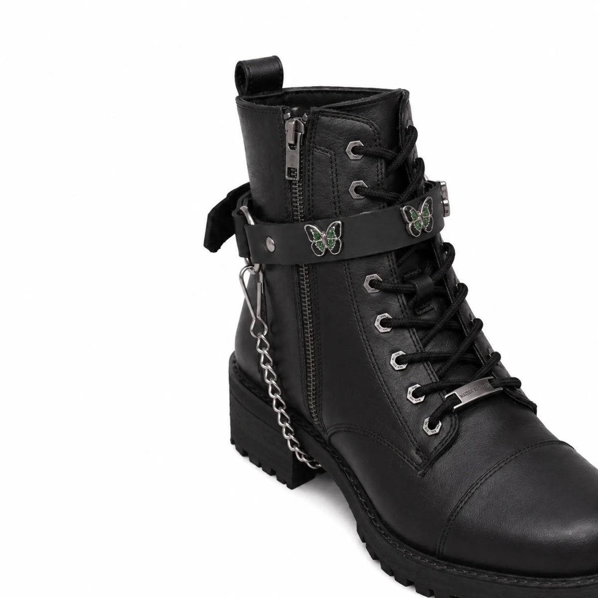 Boot Chain - Emerald Green Butterfly