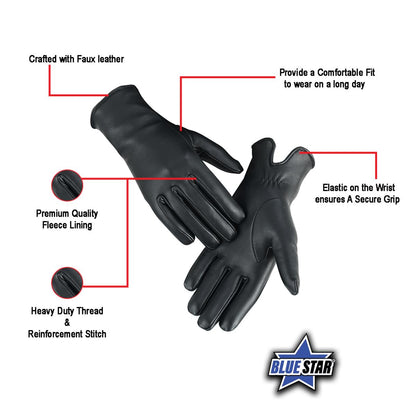 Regal Palm Women’s Black Formal Dress Glove