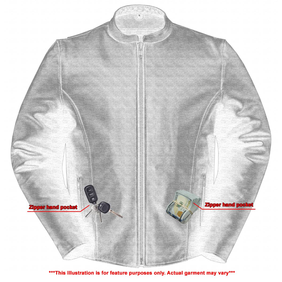 BSM1107 Men's Classic Scooter Jacket