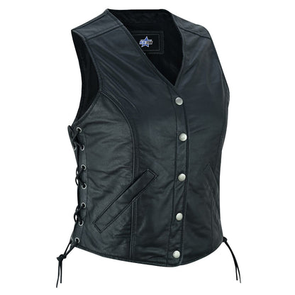 BSM2525 Women's Light Weight Open Neck Vest
