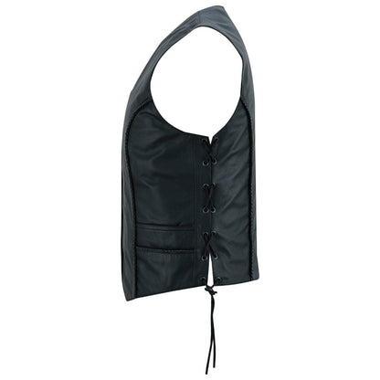 BSM2549 Women's Ultra-Thin Braided Vest