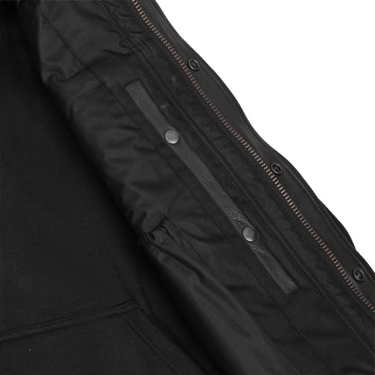 BSM5048 Lucent Noir Men's Leather Vest