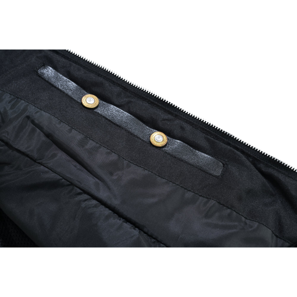 BSM4607 Women’s Studded Leather Motorcycle Vest