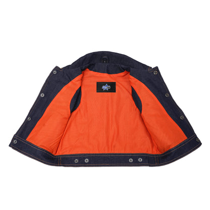 BSM4670 Azure Indigo Kids Denim Vest