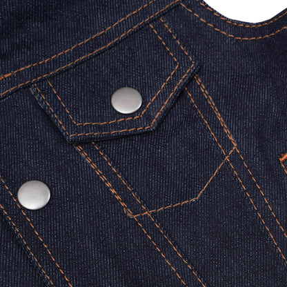 BSM4670 Azure Indigo Kids Denim Vest