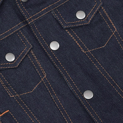 BSM4670 Azure Indigo Kids Denim Vest