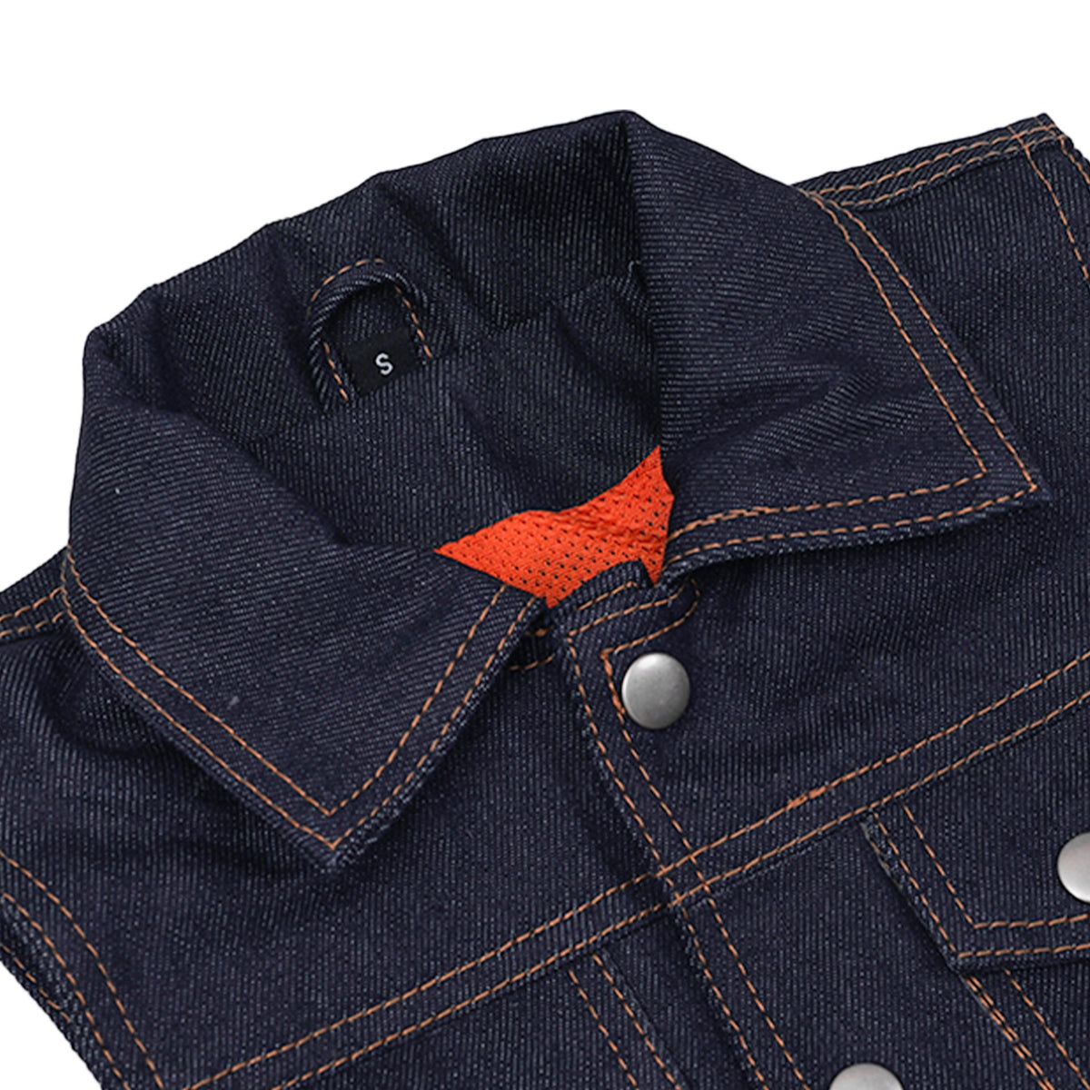 BSM4670 Azure Indigo Kids Denim Vest