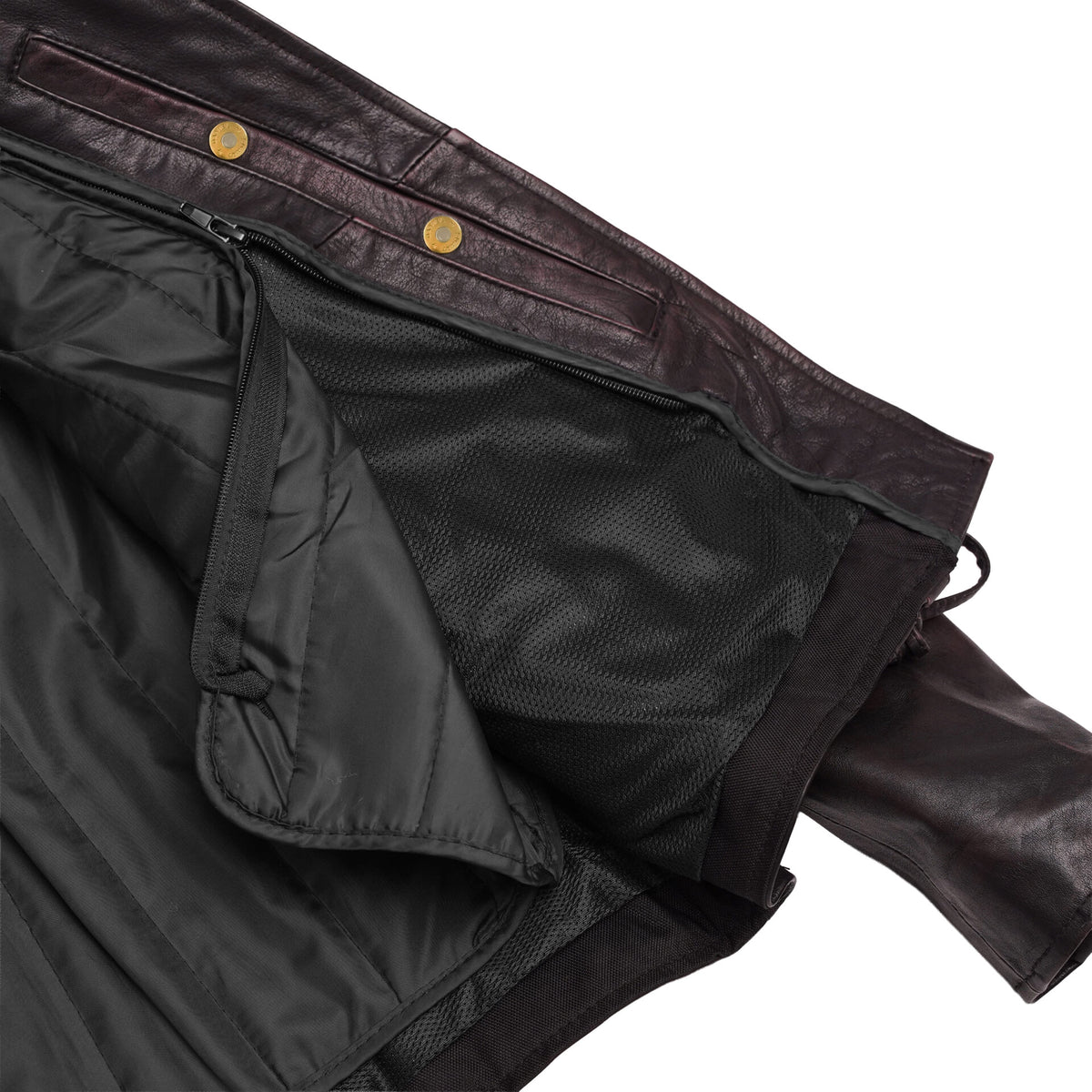 BSM5020 Black Pearl& Women's Fashion Leather Jacket
