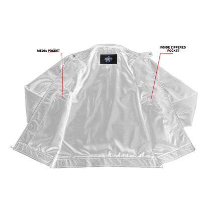 BSM4655 Night Bolt Men’s Faux Leather Motorcycle Jacket