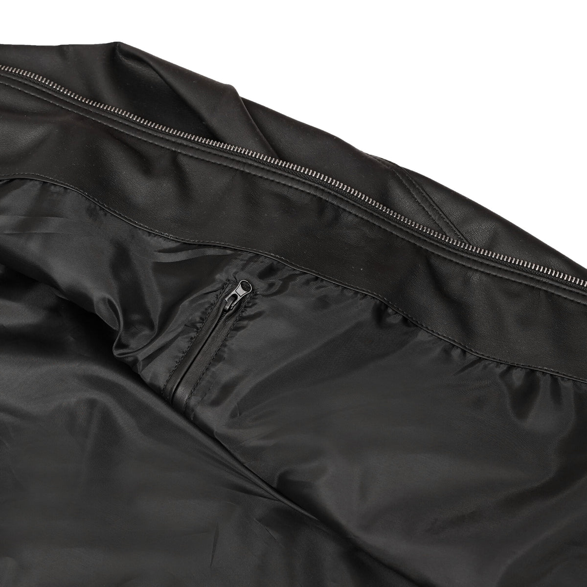 BSM4656 Jet Pace Men’s Faux Leather Motorcycle Jacket