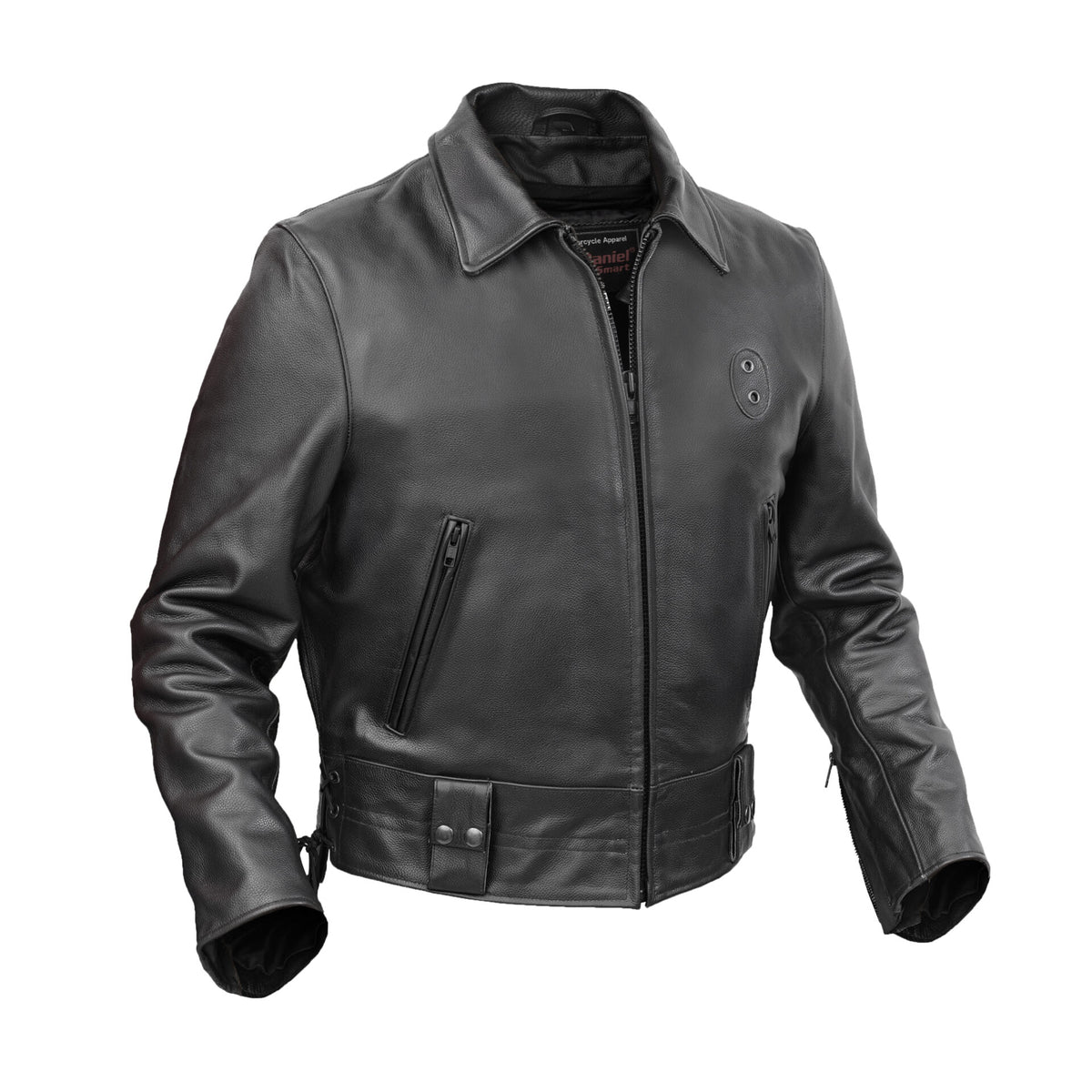 BSM4648 Iron Warrior Men’s Leather Motorcycle Jacket